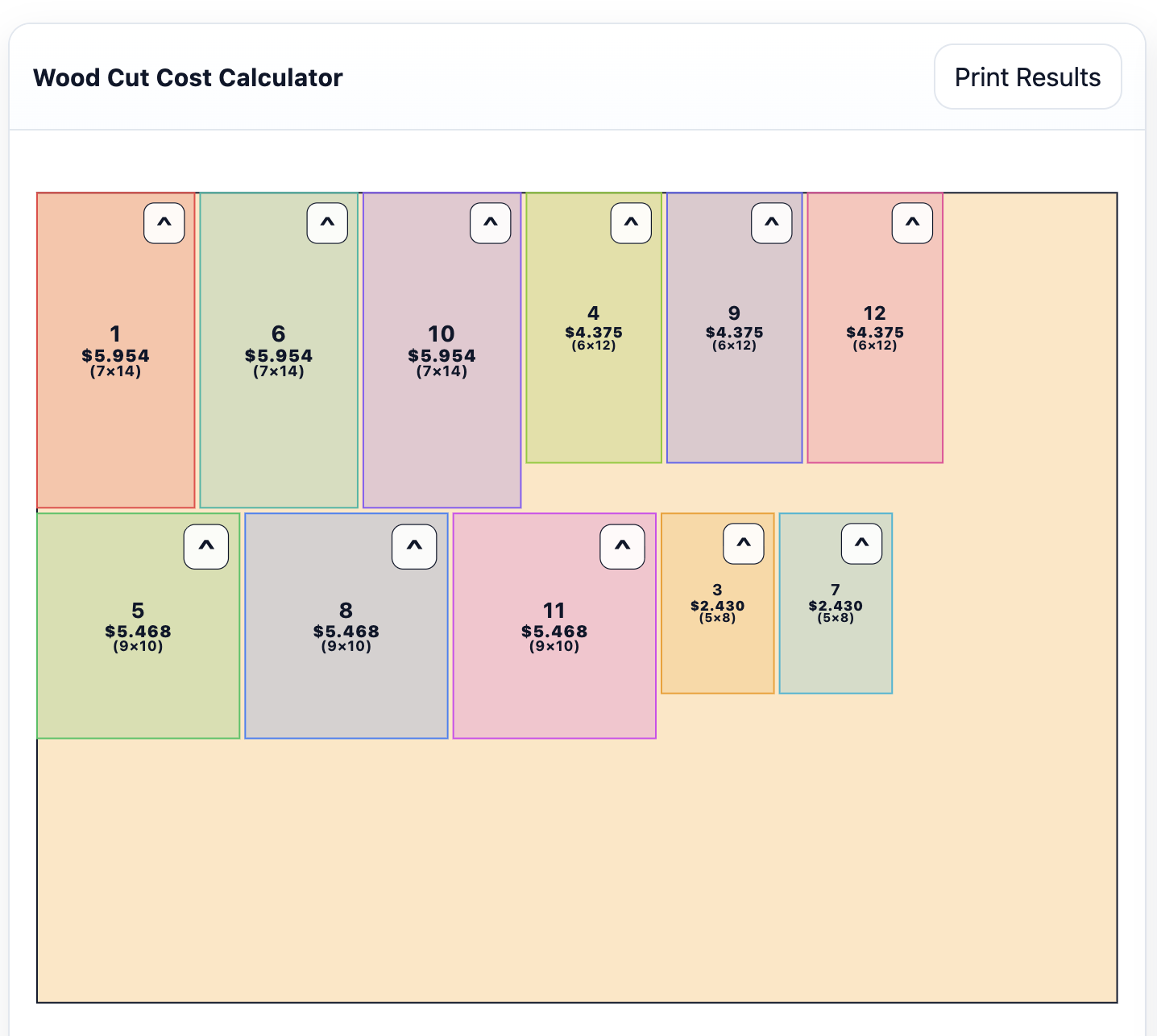 Carpenter's Calculator preview